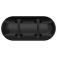 thumbnail image 2 of Portacables Enrollador flexible, Soportes para cables, Gestión de cables Clips de silicona para cables, Organizador de cables para PC / Auriculares / 2 solt negro, 2 of 7