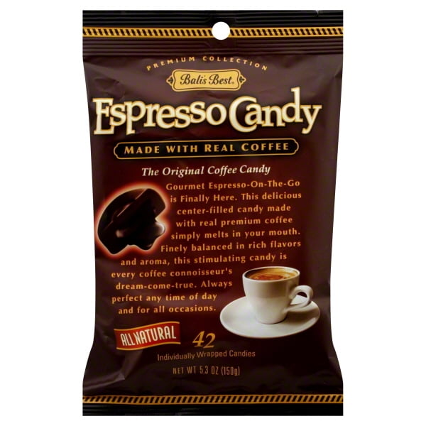 Fusion Gourmet Balis Best Espresso Candy, 42 ea