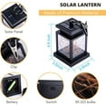 thumbnail image 6 of 1 Pack Solar Hanging Lantern Outdoor,Waterproof Solar Lights with 30 LEDs Fairy String Lights  Warm White for Garden,Patio , Lawn, Deck , Umbrella, Tent, Tree,Yard,Driveway, 6 of 10