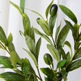 thumbnail image 5 of Mdesiwst 1Pc Artificial Olive Leaf Branch with Stem Faux Green Plants Greenery Home Table Centerpiece Wedding Decoration, 5 of 7