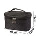 thumbnail image 2 of Bolso de moda de gran capacidad multicolor del bolso cosmético del color sólido de la tela escocesa cuadrada de la PU, 2 of 5