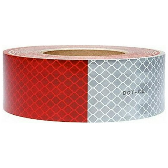 3m Conspicuity Reflective Tape,Red/White 913-32