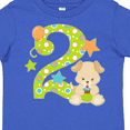 thumbnail image 4 of Inktastic Second Birthday with Cute Puppy and Stars Boys or Girls Toddler T-Shirt, 4 of 5