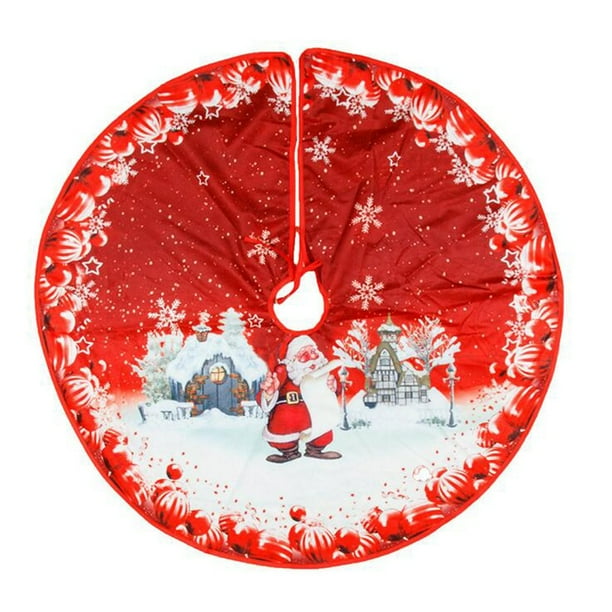 Adorno Para El Pie Del Árbol De Navidad, 32 Pulgadas De Diámetro, Decoración Para La Base Del Árbol De Navidad