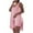 Pink, variant on Njoeus Womens 2 Piece Outfits Sleeveless Tunic Tops Skinny Biker Shorts Sweatsuit Sets Tracksuits S-XXL
