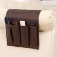 thumbnail image 4 of Bandeja para reposabrazos de sofá con organizador, bolsa colgante de almacenamiento para sofá, libro de Control remoto, artículos diversos, almacenamiento para el hogar, bolsa de almacenami Wmkox8yii qwyer639, 4 of 6