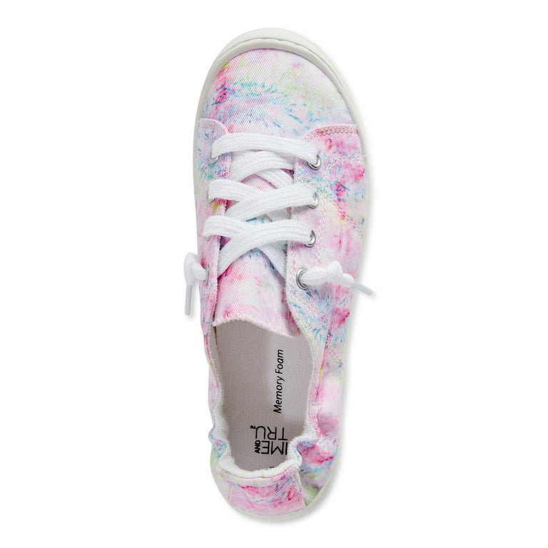 Time and tru scrunch back sneaker top