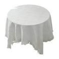 thumbnail image 2 of Hometravel Cotton Tablecloth with Tassel, Decorative Rectangular Coffee Table Cover, 90x90cm Farmhouse Kitchen Diner Cloth for Indoor Use, 2 of 6