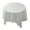 White, variant on Tablecloth Tablecloth 90x90cm Square Table Cover with Tassel Decoration Rectangular Coffee Table Protector Spill Resistant Washable Fabric Dining Table Decor Home Accent Cotton Blend