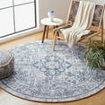 thumbnail image 2 of SAFAVIEH Classic Vintage Comhgham Medallion Area Rug, Aqua/Blue, 6' x 6' Round, 2 of 7
