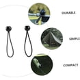 thumbnail image 4 of 20 Pcs Elastic Cord Straps Black Rubber Bands Camping Tarp Bungee Cords Heavy Duty Outdoor Bungee Toggle Elastic Rope Bungee Cords Outdoor Gazebo Black Ball Bungee Tent, 4 of 5