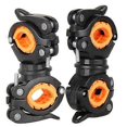 thumbnail image 5 of 360 Degree Rotating Cycling Bike Light Double Holder LED Front Flashlight Lamp Pump Handlebar Mount, 5 of 5