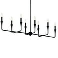 thumbnail image 2 of 52693BK Kichler Lighting Alvaro - 8 Light Chandelier-24.25 Inches Tall and 11.5 Inches Wide-Black Finish, 2 of 6