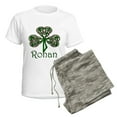 thumbnail image 5 of CafePress - Ronan Shamrock Women's Light Pajamas - Women's Short Sleeve Print T-Shirt and Pants Light Cotton Pajama Set, 5 of 7