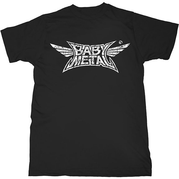 Men's Babymetal Logo Slim Fit T-shirt Small Black