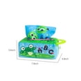 thumbnail image 3 of OEFNTAC Toys Baby Tissue Box Toy with Teether Soft Stuffed Sensory Play 10 Color Scarves Crinkle Paper Educational Infant Toy 7.5x4.3x4.3 Inch Baby Toys, 3 of 9