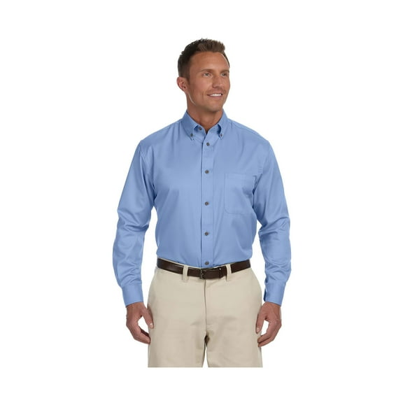 Men's Twill Shirt With Stain-Release, Style M500