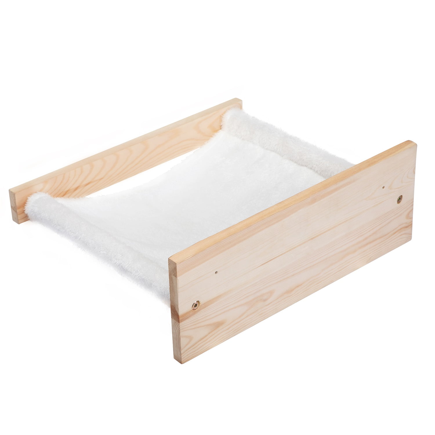 Pefilos 16" Cat Hammock for Wall Mounted, Cat Shelves and Perches for Wall, Cat Wall Bed Furniture, Cat Shelf for Sleeping Cat Window Perch, Kitty Furniture Climbing, White Pefilos 16" Cat Hammock for Wall Mounted, Cat Shelves and Perches for Wall, Cat Wall Bed Furniture, Cat Shelf for Sleeping Cat Window Perch, Kitty Furniture Climbing, White