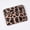 pink, variant on Mini Thin Card ID Holders Leopard Print PU Leather Card Wallet