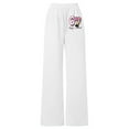 thumbnail image 3 of Tiijoy Sweatpants for Girls Loose Straight Leg Trousers Soft Comfy Sweat Pants, Sizes 4-16, 3 of 3