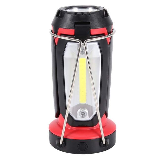 Linterna LED para acampar estilo trébol plegable COB portátil luz de trabajo linternas recargables Jadeshay A