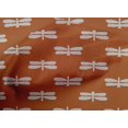 thumbnail image 4 of oneOone Tissu Cambric en Coton Brun Rouille Matériau de Robe Anti-Insectes Tissu Imprimé au Mètre 56 Pouces de Large, 4 of 4