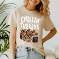 thumbnail image 3 of Chillin With My Turkeys Funny Thanksgiving Family,Thanksgiving Shirt,Turkey Tee, Holiday Gift, Happy Thanksgiving Tshirt, Turkey Day, Family Gobble ,Pumpkin Season, 3 of 5