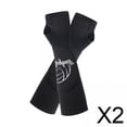 thumbnail image 1 of 2xMangas De Voleibol Mangas De Voleibol Acolchadas Elásticas Almohadillas De Brazo De Voleibol M Negro, 1 of 8