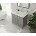 thumbnail image 7 of Laviva Wimbledon 36" Wood Cabinet with VIVA Stone Countertop in Gray/Matte White, 7 of 7
