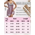 thumbnail image 7 of Aivtalk Women's Nightgown Satin Nightshirts Lace Trim Cami Dress Sleepwear V-neck Sleeveless Short Negligee Comfy Adjustable Spaghetti Strap Chemise Nightwear Purple XL, 7 of 7