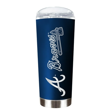 Atlanta Braves 18oz. Team Color Laser Logo Roadie