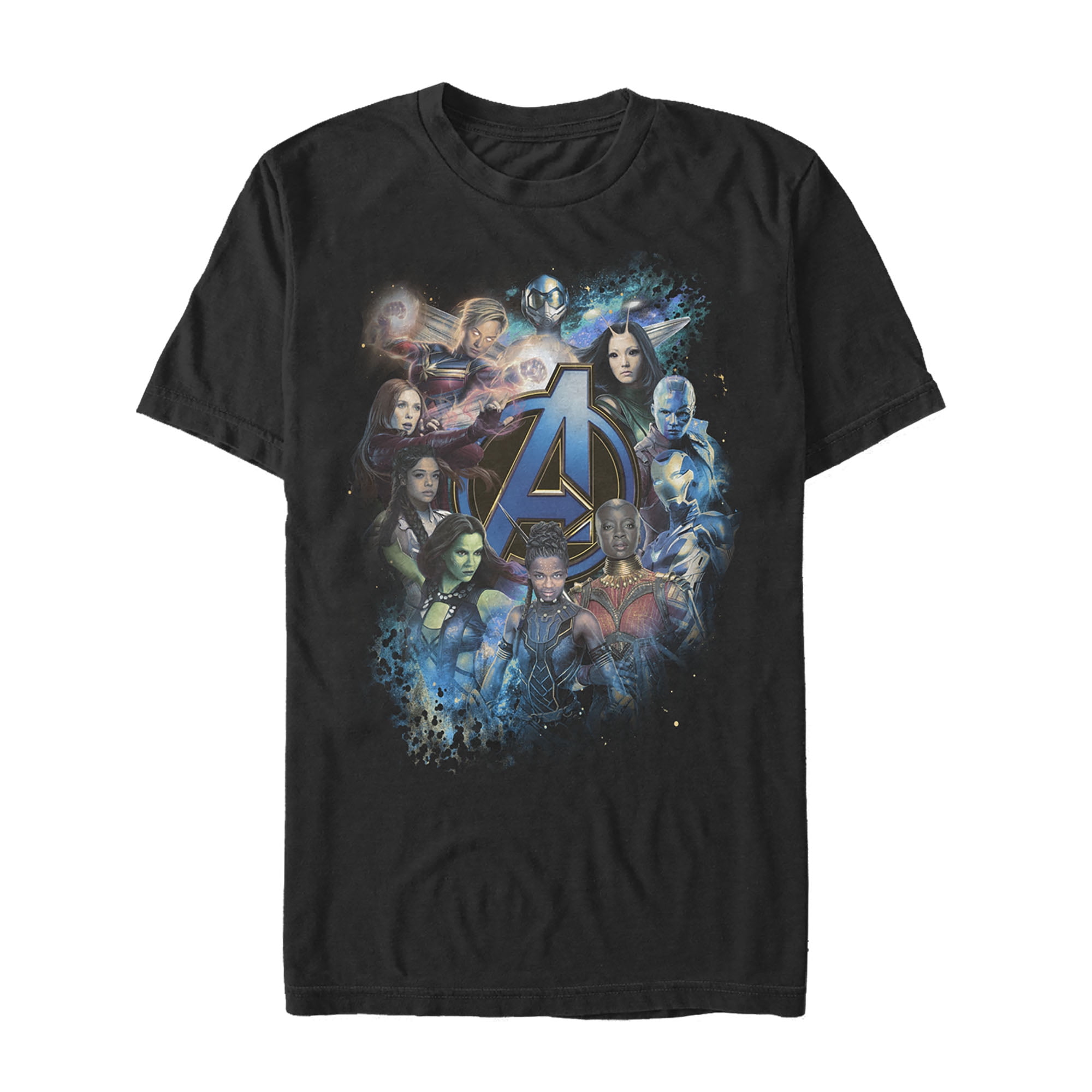 Men's Marvel Avengers: Endgame Heroine Poster Graphic Tee Black Medium