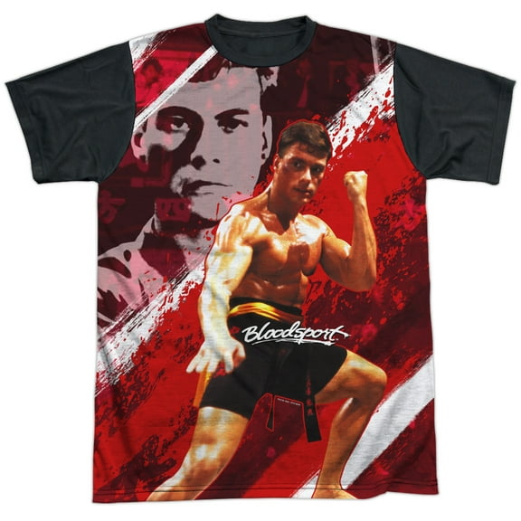 Bloodsport Fight Of Your Life Unisex Adult Halloween Costume Sublimated T Shirt