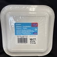 thumbnail image 3 of Square Paper Plates, 7 in, White, 16ct, 3 of 3