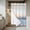 Multicolor, variant on Summer Beach No Hook Shower Curtain Waterproof, Bathroom Curtains with Snap in Liners and See Through Top Window, Coastal Nautical Seaside Ocean Hotel Style Bathtub Curtains Shower 48"Wx72"L
