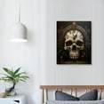 thumbnail image 3 of JEUXUS Vintage Steampunk Clock And Skull Art Poster Modern Abstract Art Painting Canvas Print Art Home Wall Canvas Wall Art Prints for Wall Decor Room Decor Bedroom Decor Gifts Posters, 3 of 4