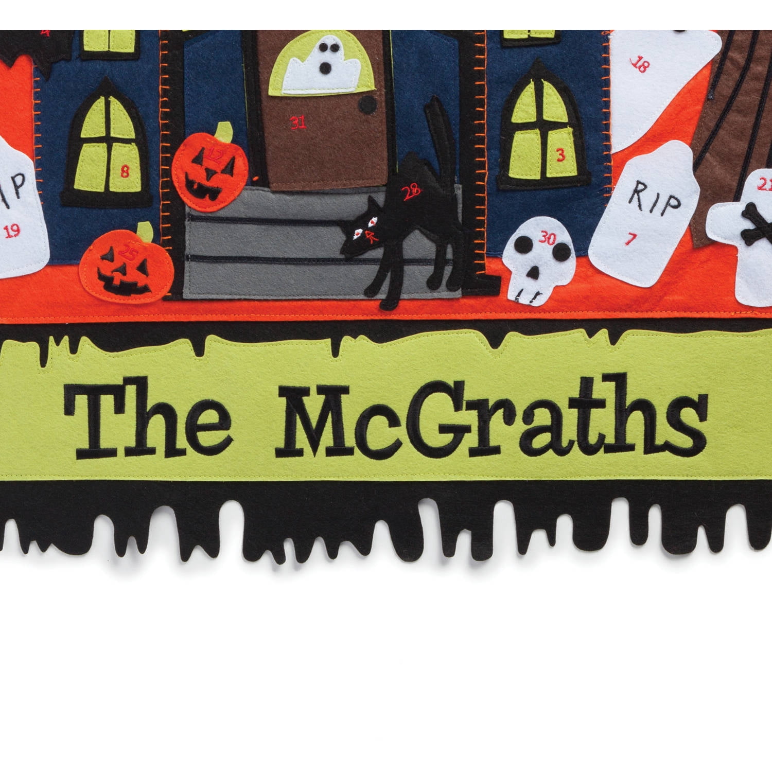 Personalized Halloween Countdown Calendar