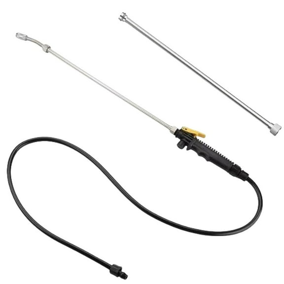 High Pressure Sprayer Long Pole With Adjustable Nozzle Trigger Wand With Hose
