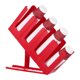 thumbnail image 1 of Dispensador de Tazas de Papel, Soporte Ajustable para Tazas de Café y Tapa para Estación de Café de Mostrador, Rojo, 1 of 6