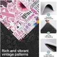 thumbnail image 3 of Pink Breast Cancer Kitchen Rugs Sets Of 3,Kitchen Runner Rugs Non Skid Washable,Decorative Kitchen Floor Mats for Kitchen,Sink,Laundry,17"x30"+ 17"x47" + 17"x59", 3 of 6