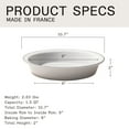thumbnail image 5 of Made In Cookware - 9" Pie Dish - Navy Rim, 5 of 9