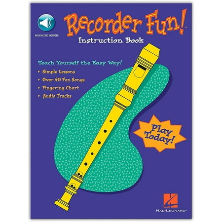 Teach Yourself Recorder - Hal Leonard Recorder Fun - Teach Yourself The Easy Way (Book/Online Audio)