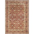 thumbnail image 7 of SAFAVIEH Valencia Weston Floral Bordered Polyester Area Rug, Red, 2' x 3', 7 of 7