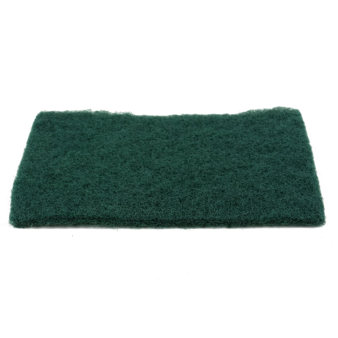 Unique Bargains Kitchen Bowl Dish Rectangle Sponge Scourers Cleaning Pads Green 10 PCS