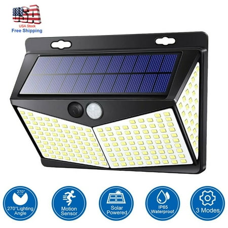 

Tomshine New LED Solar Power Light PIR Motion Sensor Outdoor Lamp Wall Waterproof Garden