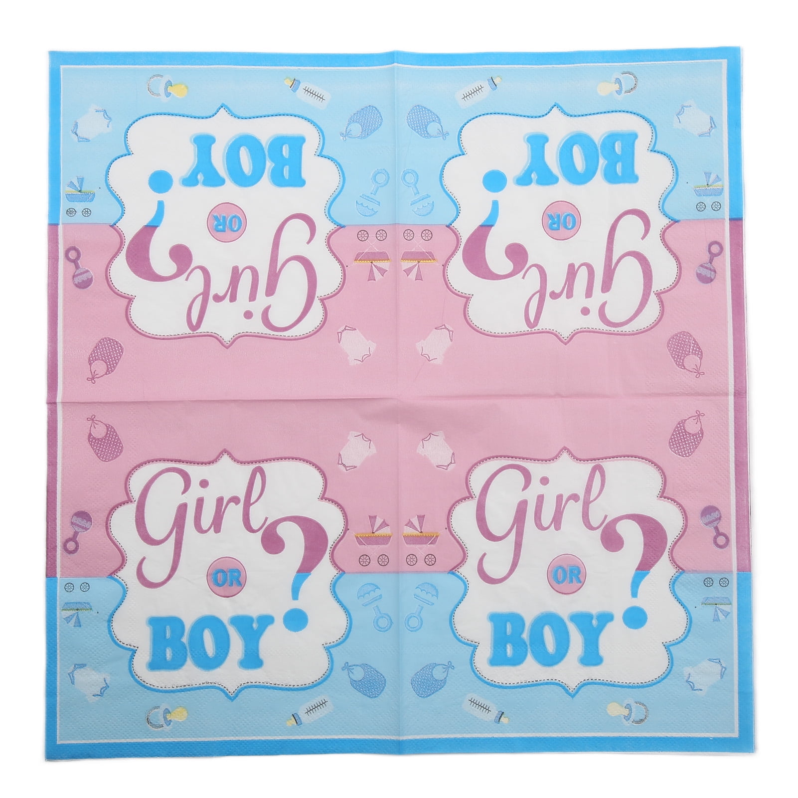 Paper Towels, Baby Party Supplies Portable Durable  for Home for General Purpose for Theme Party for Baby Party for Professional Use