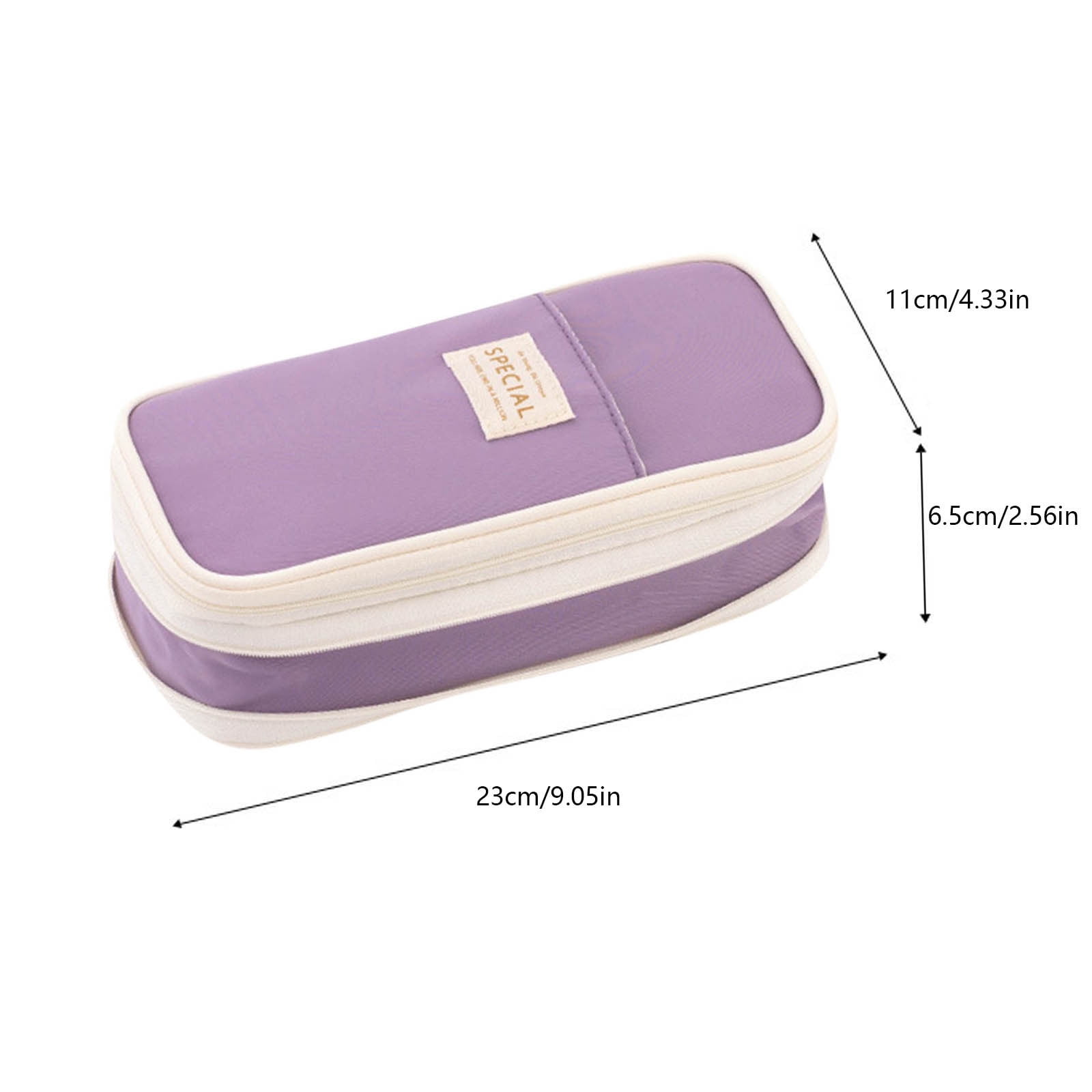 Fufafayo 5Pcs Large-Capacity Pencil Case, Expandable Stationery Box Organizer, Macaron Color Design, Transformable Storage For Study Supplies, Travel Toiletries, And Office Accessories