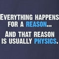 thumbnail image 3 of CafePress - Physics Is The Reason Long Sleeve T Shirt - Long Sleeve Dark T-Shirt, 3 of 4