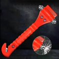 thumbnail image 1 of 1PC Camping Driving Car Seat Belt Cutter 2-in-1 Emergency Break Window Glass Punch Life Rescue Tools Survival Safety Hammer, 1 of 5