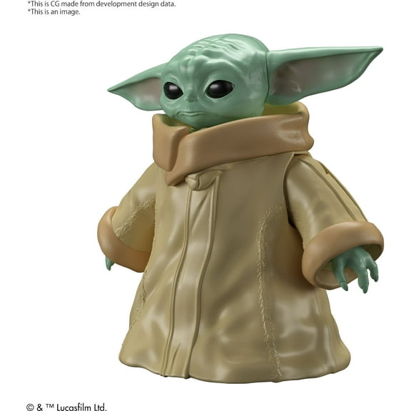 Bandai: Star Wars The Mandalorian Grogu 1/4 Scale Building Set Action Figure